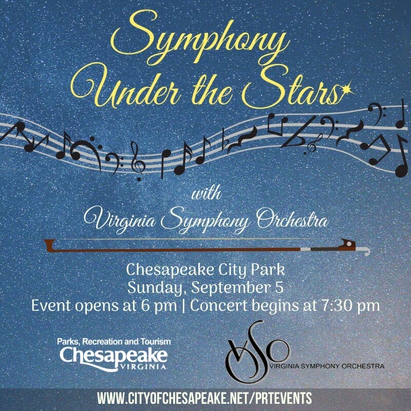 Virginia Symphony Under The Stars (Free Events!)