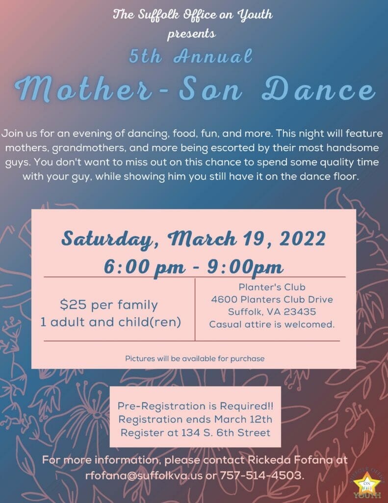 Mother - Son Dance Suffolk Virginia