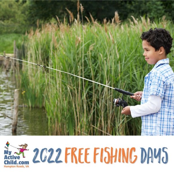 2022 free fishing days Virginia