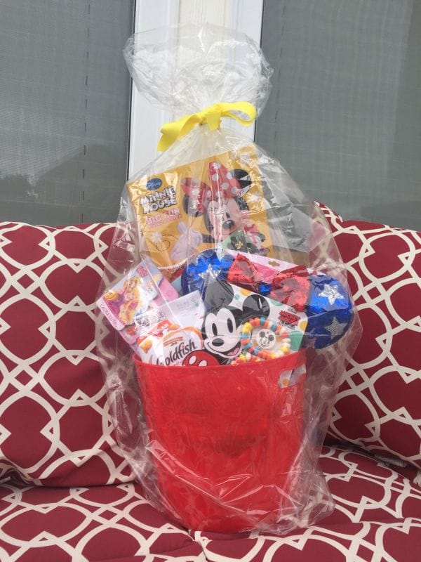 Minnie Mouse Giveaway Basket
