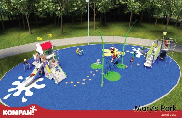 Marys Park Sensory Playground at Peninsula Town Center