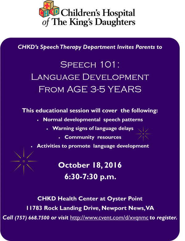 Speech Therapy 101 October 18 2016