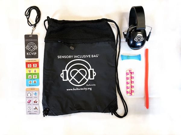 Sensory bags can be checked out for free at the Zoo’s Membership Office and are equipped with noise canceling headphones, fidget tools and verbal cue cards.