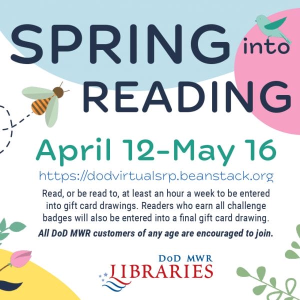 DOD Spring Reading program for military families