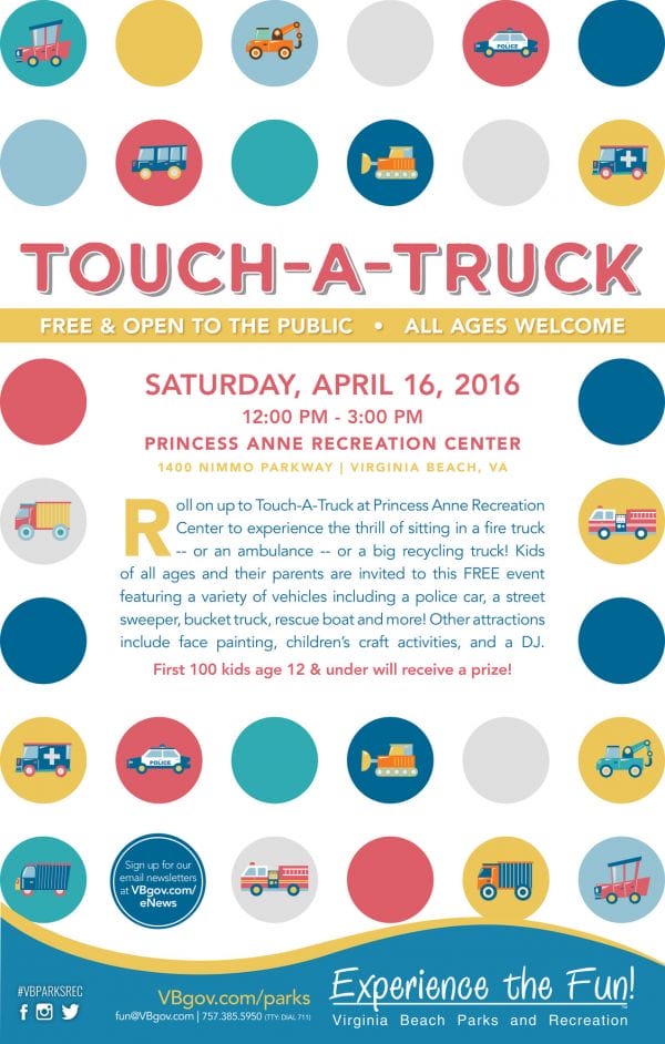Free Touch a Truck Virginia Beach