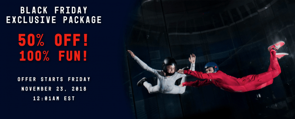 IFly Black Friday Promotion