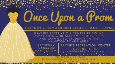 Once Upon A Prom - Prom Dress Giveaway Virginia Beach