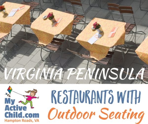 Virginia Peninsula Restaurants with Outdoor Seating