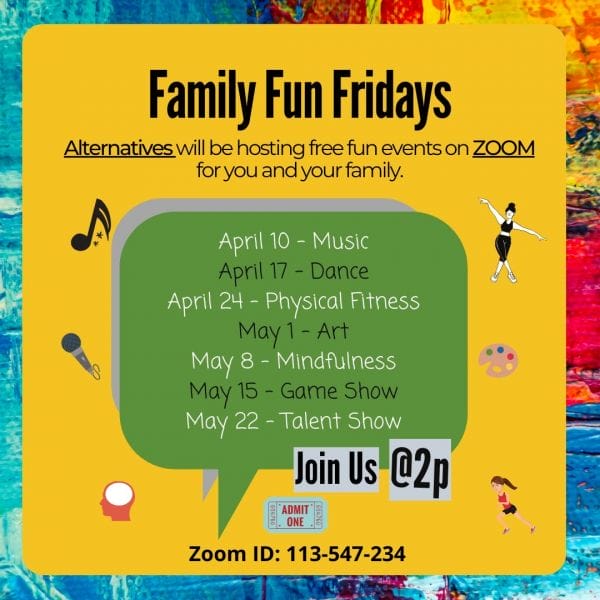 Family Fun Fridays with Alternatives Inc.