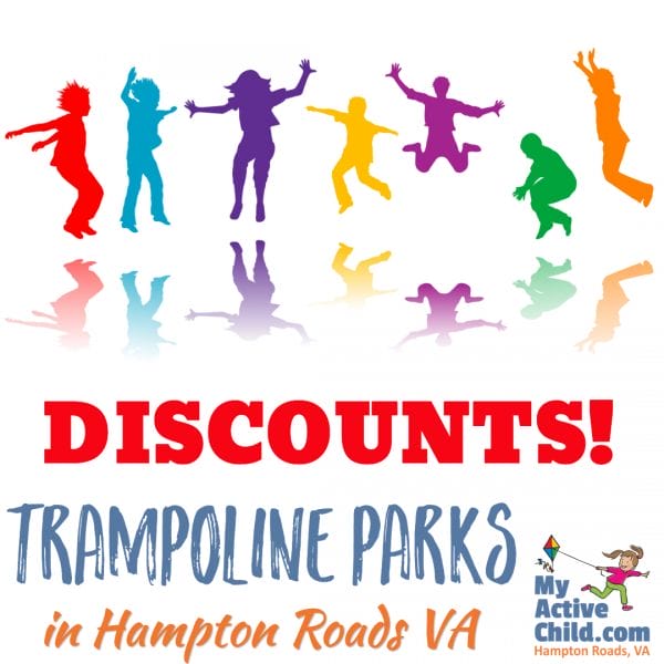 Trampoline Park Discounts in Hampton Roads Virginia