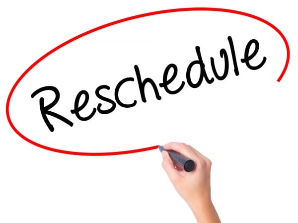 Reschedule Calendar Events Hampton Roads VA