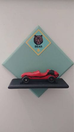 Revell Pinewood Derby Car Stand 