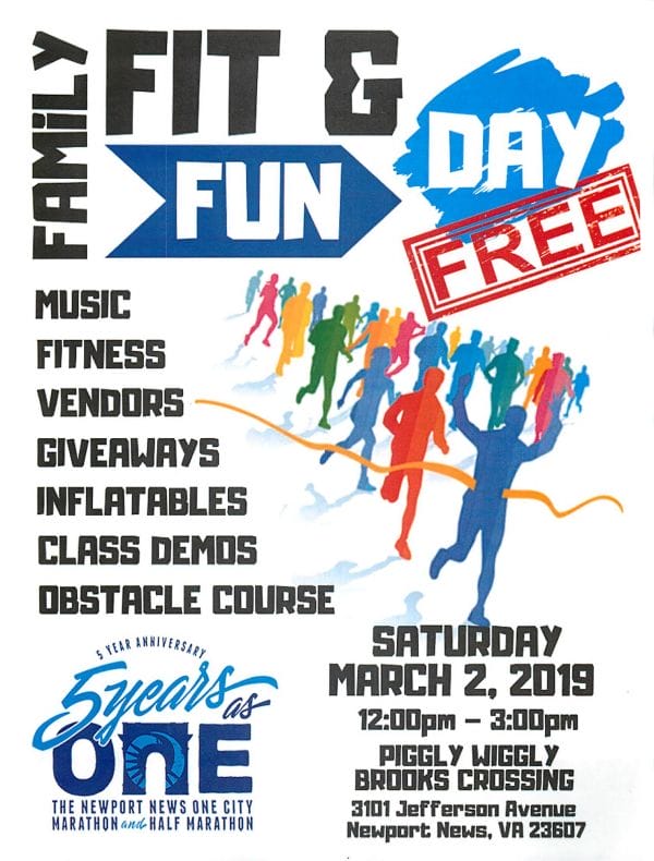 Free Family Fit and Fun Day Newport News VA