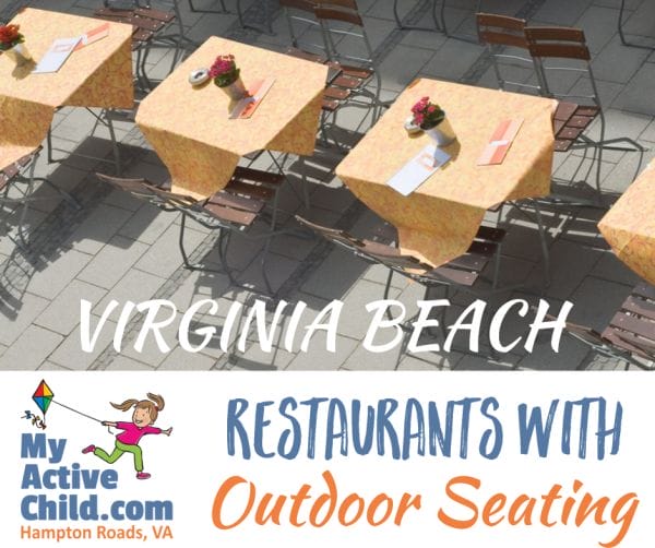 Local restaurants in Virginia Beach VA with patio seating.