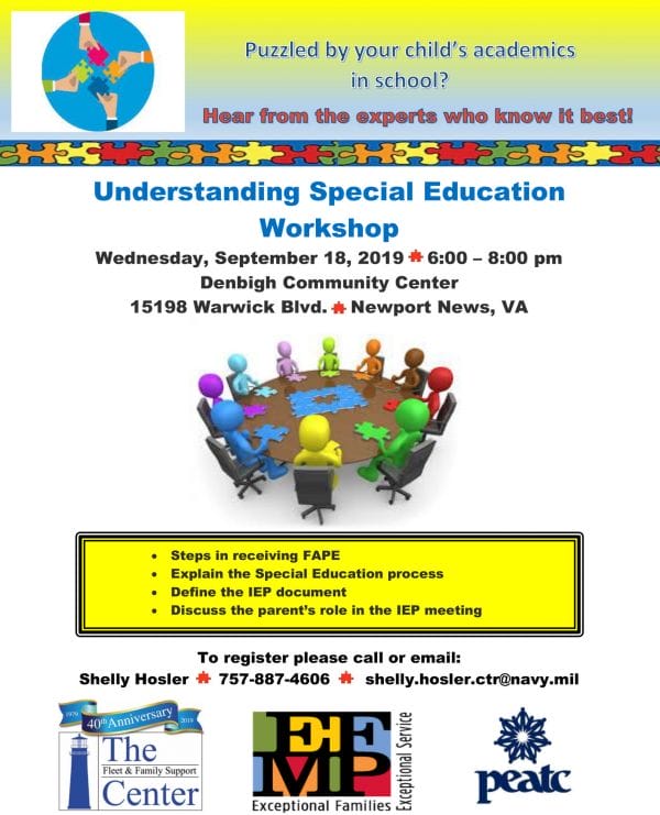 Understanding Special Education Workshop