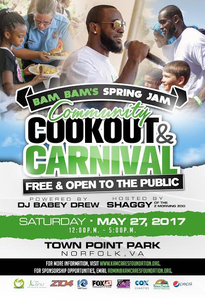 Bam Bam s Spring Jam Community Cookout Carnival MyActiveChild