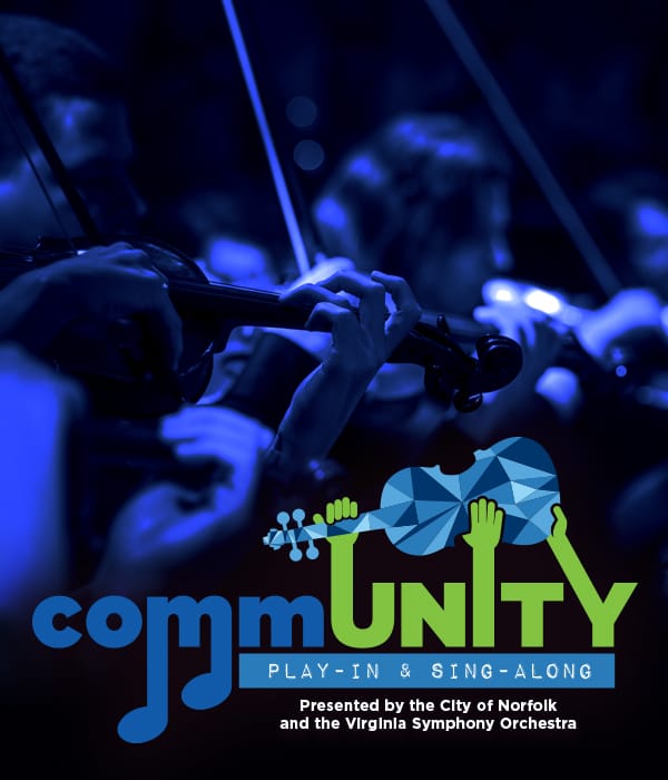 Community Sing Along Virginia Symphony Orchestra
