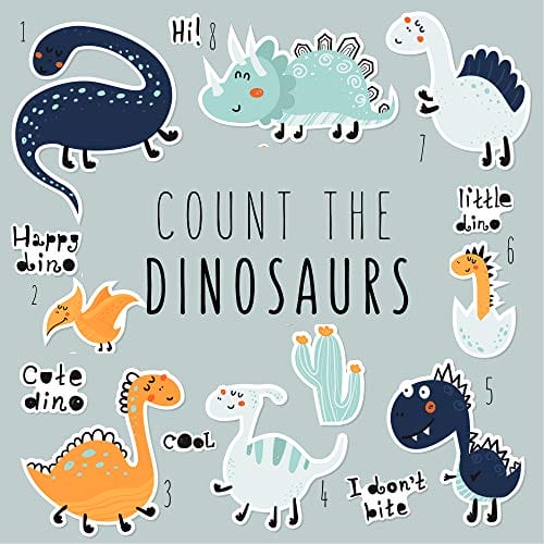 Kids' Kindle Book: Count the Dinosaurs