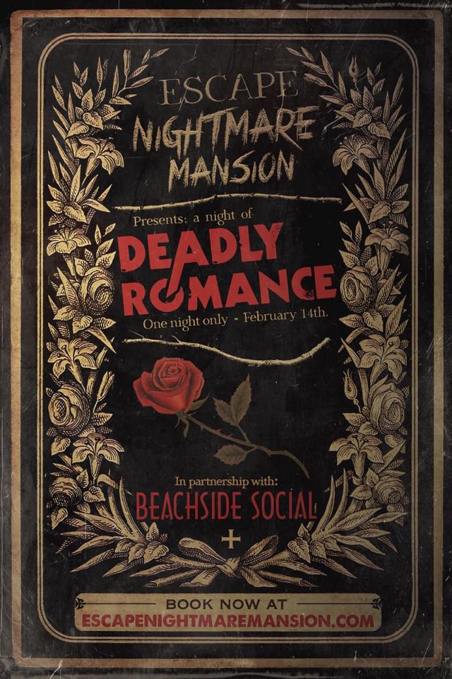 Deadly Romance Escape Room Event Virginia Beach
