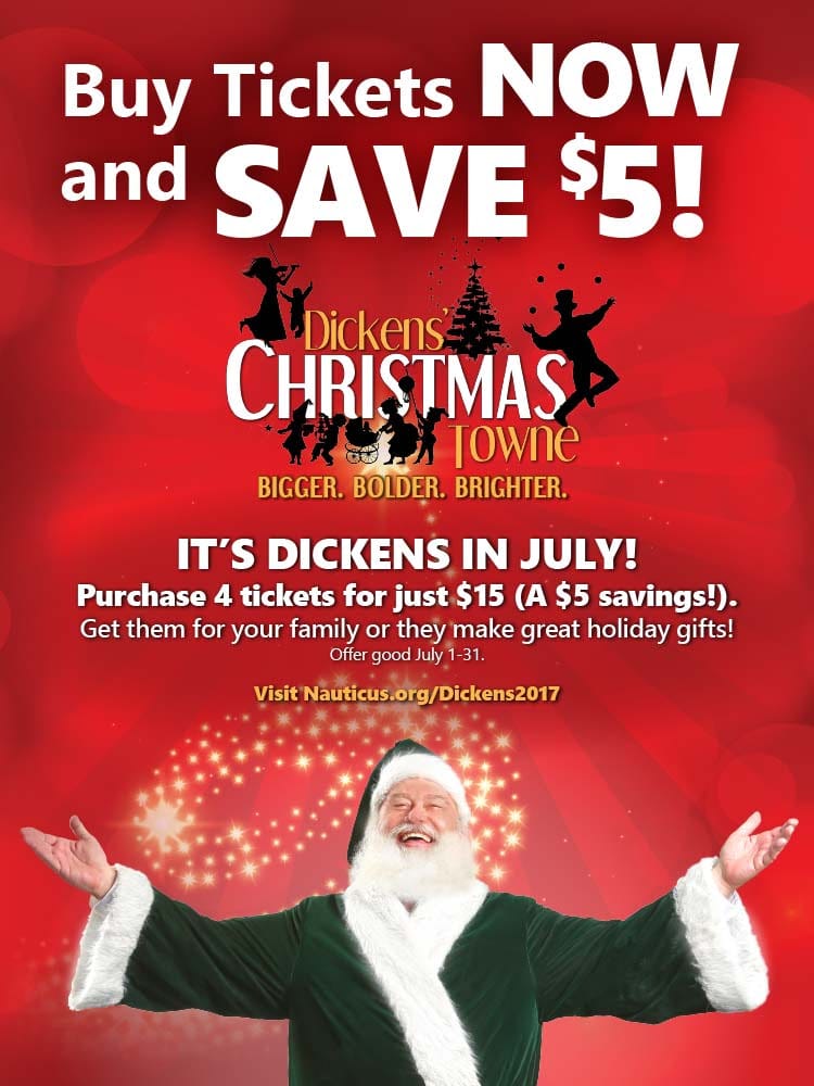 Save on the Magic of Dickens' Christmas Towne