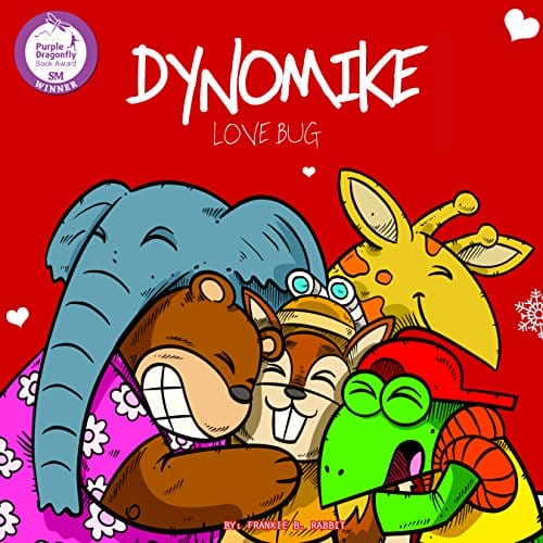Kids' Kindle Book: Dynomike - Love Bug. Dynomike trudges through the cold snow, feeling lonely and blue. Until he meets a magical new friend that has just what he needs to feel amazing again. Now Dynomike is on a mission to spread the joy and love to ever