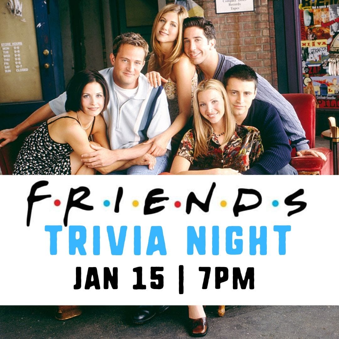 Friends Trivia Night at Smartmouth Brewery