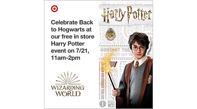 Celebrate Back To Hogwarts at Target