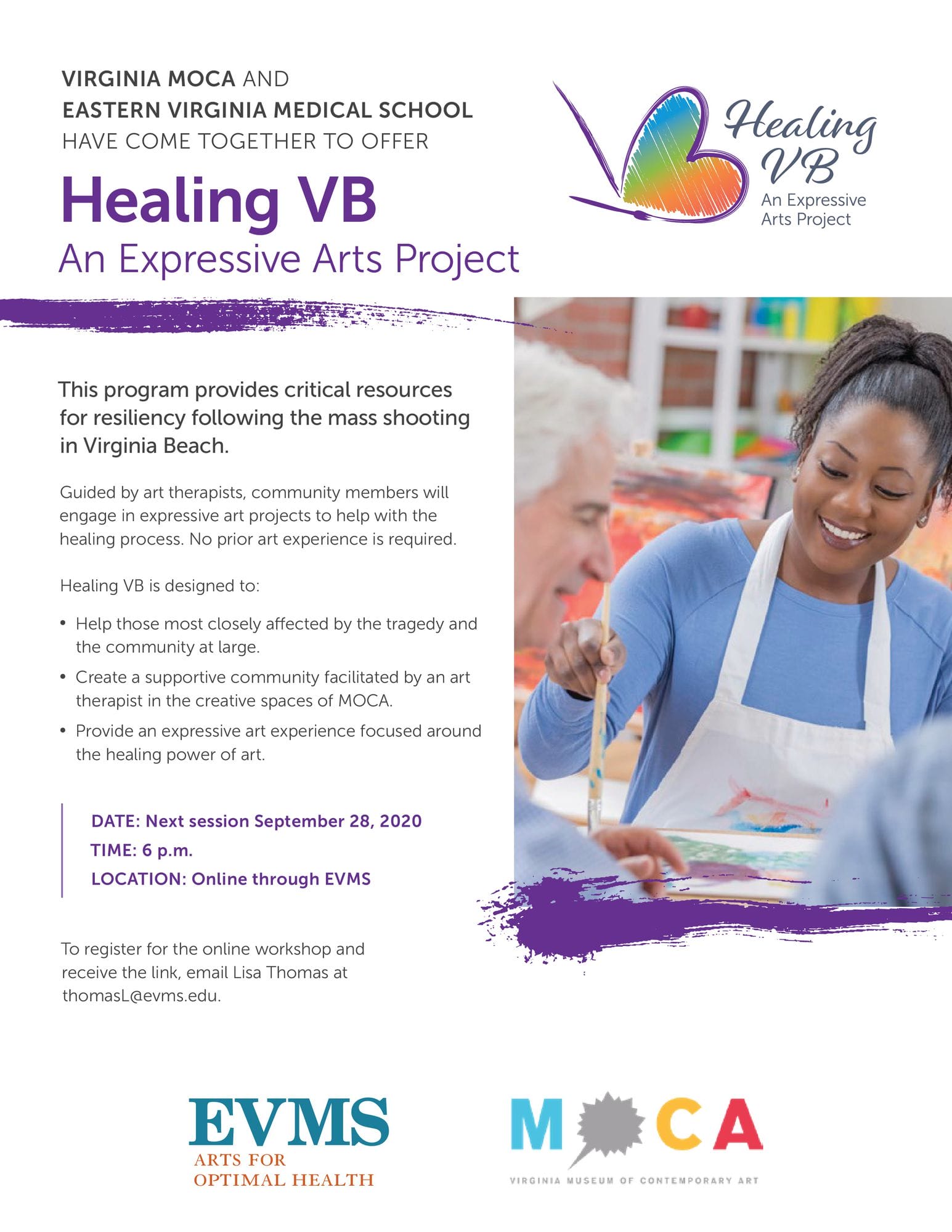 Healing VB - An Expressive Art Project Virginia Beach