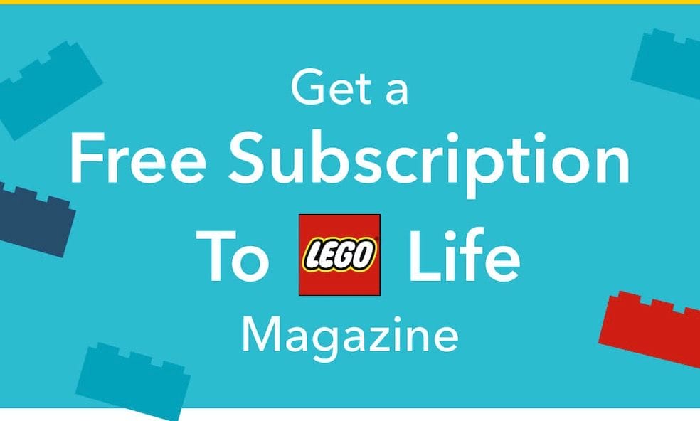 Free LEGO Life Magazine