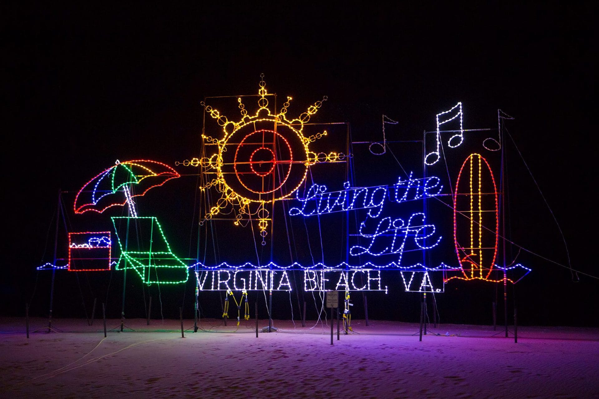 Discount for Lights on the Beach 2018 Virginia Beach VA
