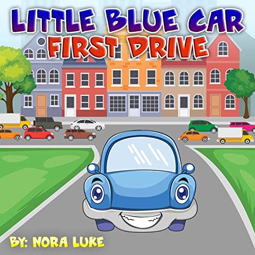 Kids' Kindle Book - Little Blue Car First Drive