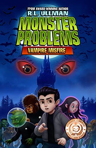 Kids' Kindle Book: Monster Problems- Vampire Misfire