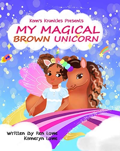 Kids' Kindle Book: My Magical Brown Unicorn