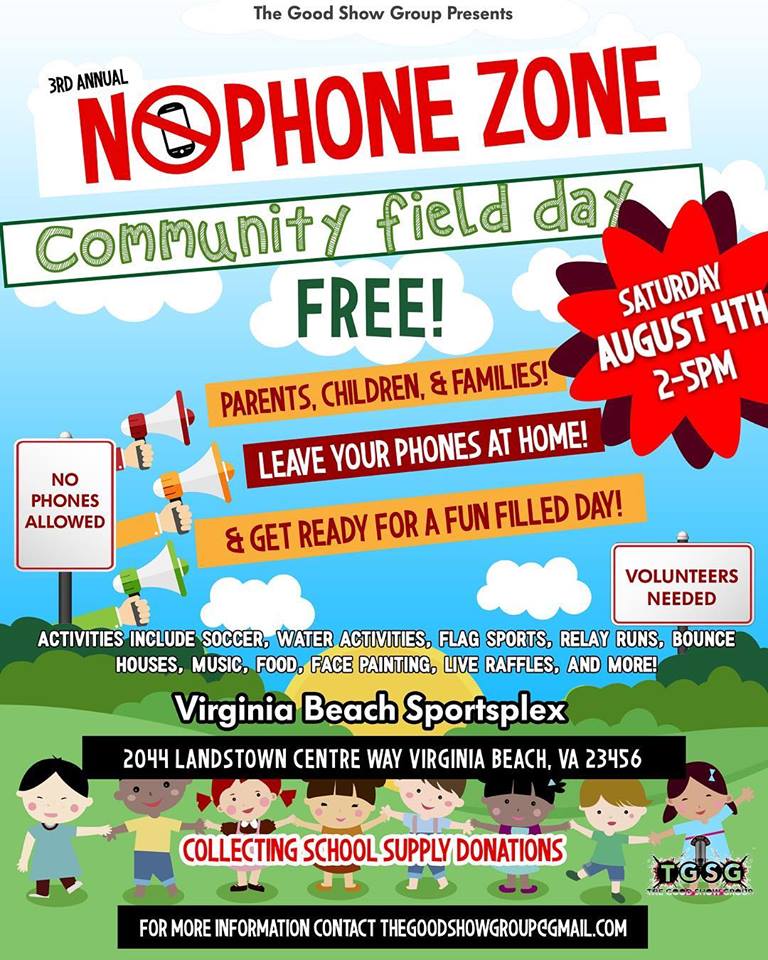 No Phone Zone Community Field Day