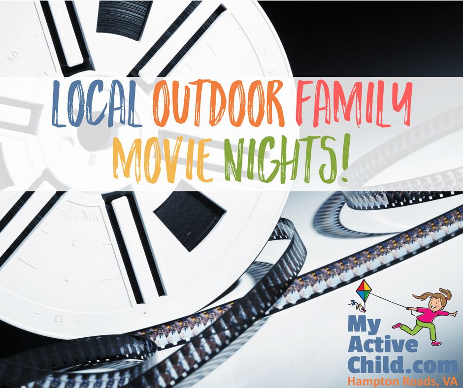 Outdoor Movie Nights in Hampton Roads