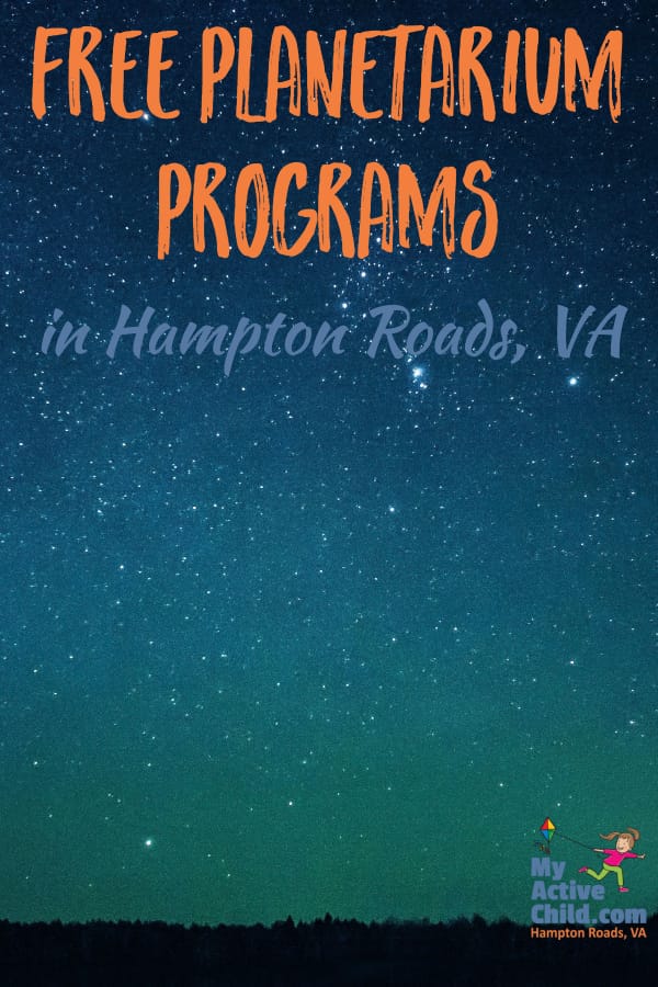 Free Planetarium Programs in Hampton Roads Virginia!