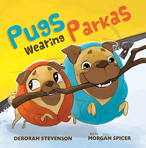 Kids' Kindle Book: Pugs Wearing Parkas