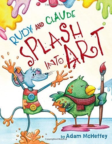 Kids' Kindle Book: Rudy and Claude Splash into Art