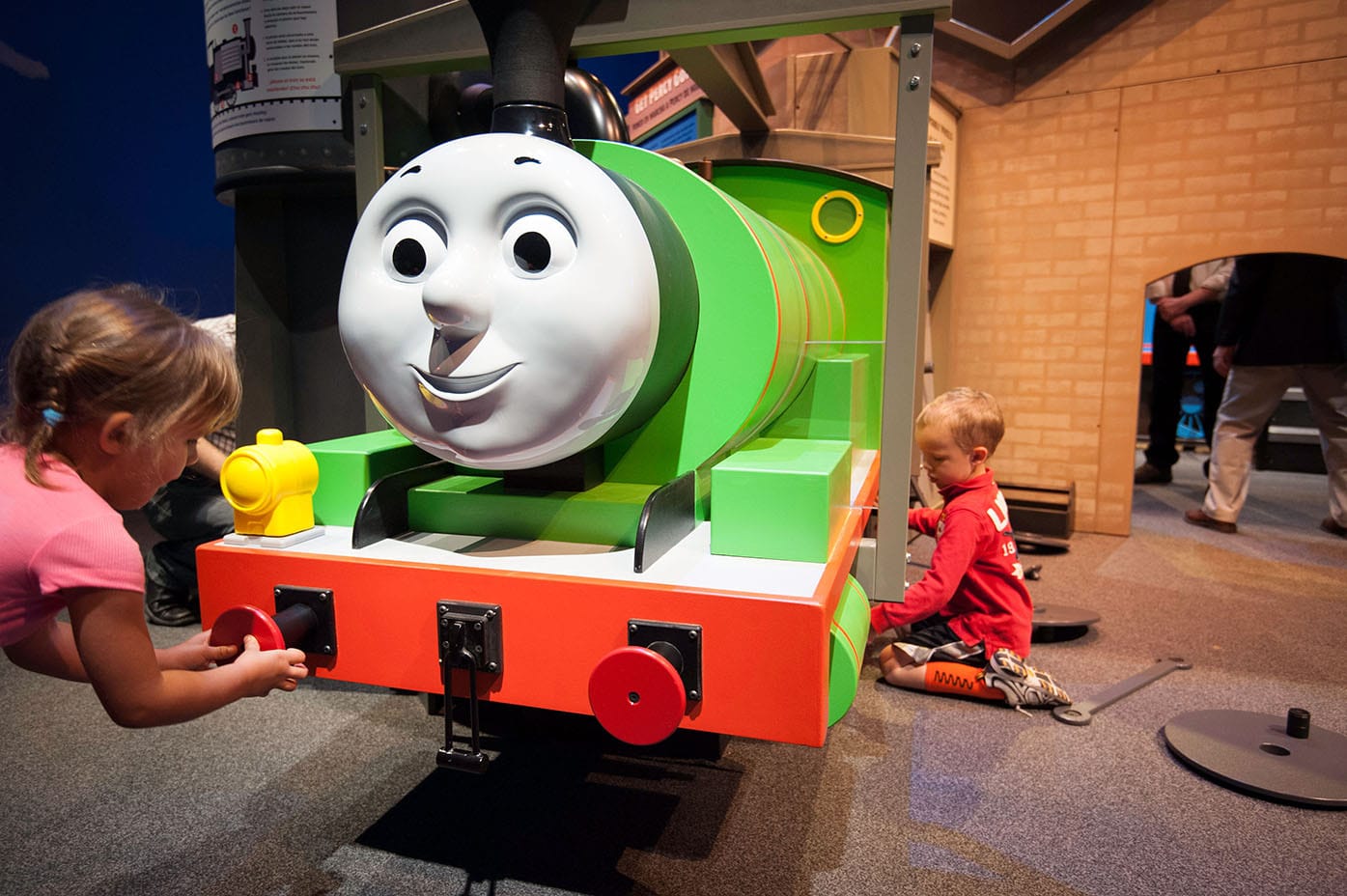 Thomas and Friends Exhibit at the Children's Museum of VA