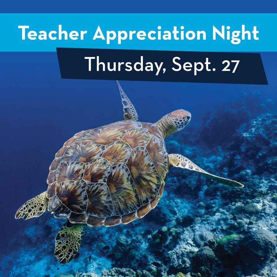 Teacher Appreciation Night Virginia Aquarium