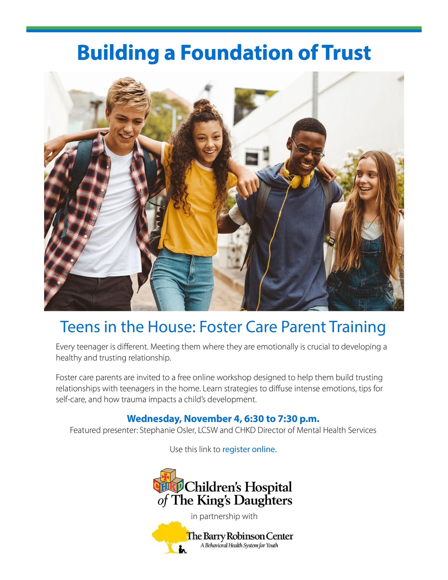 Teens in the House - Foster Parent Support