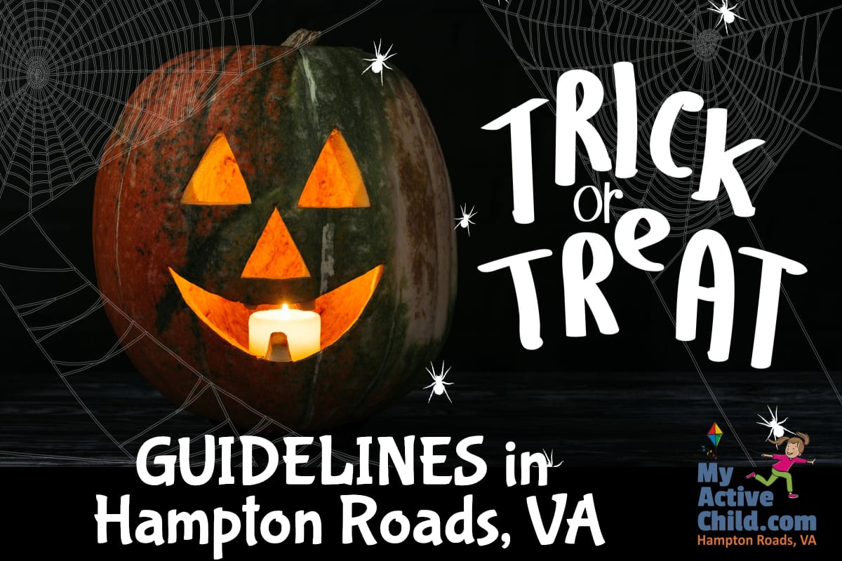 Trick or Treat Guidelines in Hampton Roads Virginia