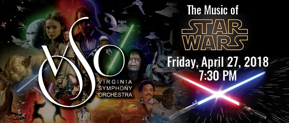 The Music of Star Wars presented by the Virginia Symphony Orchestra