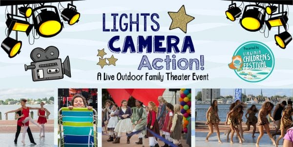 Lights, Camera, Action!: A Live Outdoor Family Theater Event in Norfolk