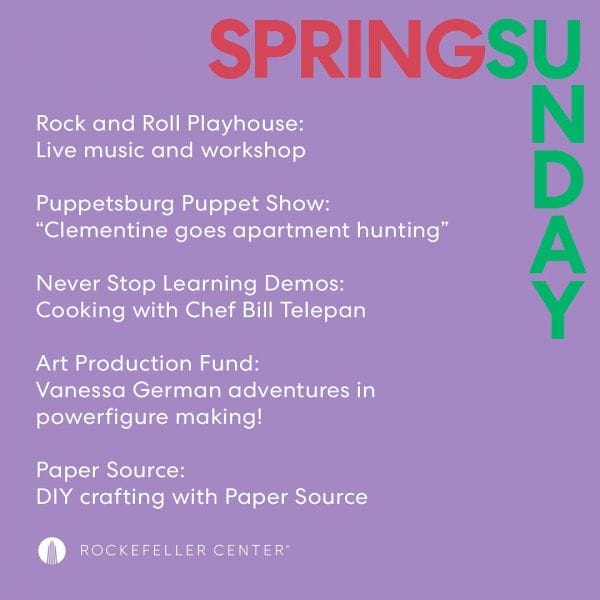 Spring Sundays with Rockefeller Center