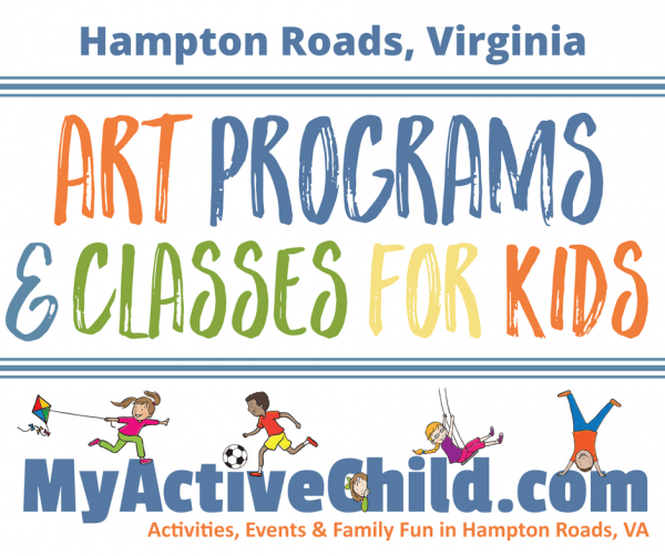 Art Programs and Classes for Kids in Hampton Roads Virginia