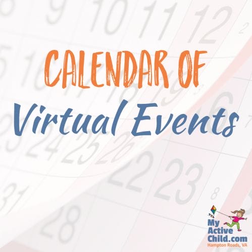 Calendar of Virtual Events For Families - COVID-19