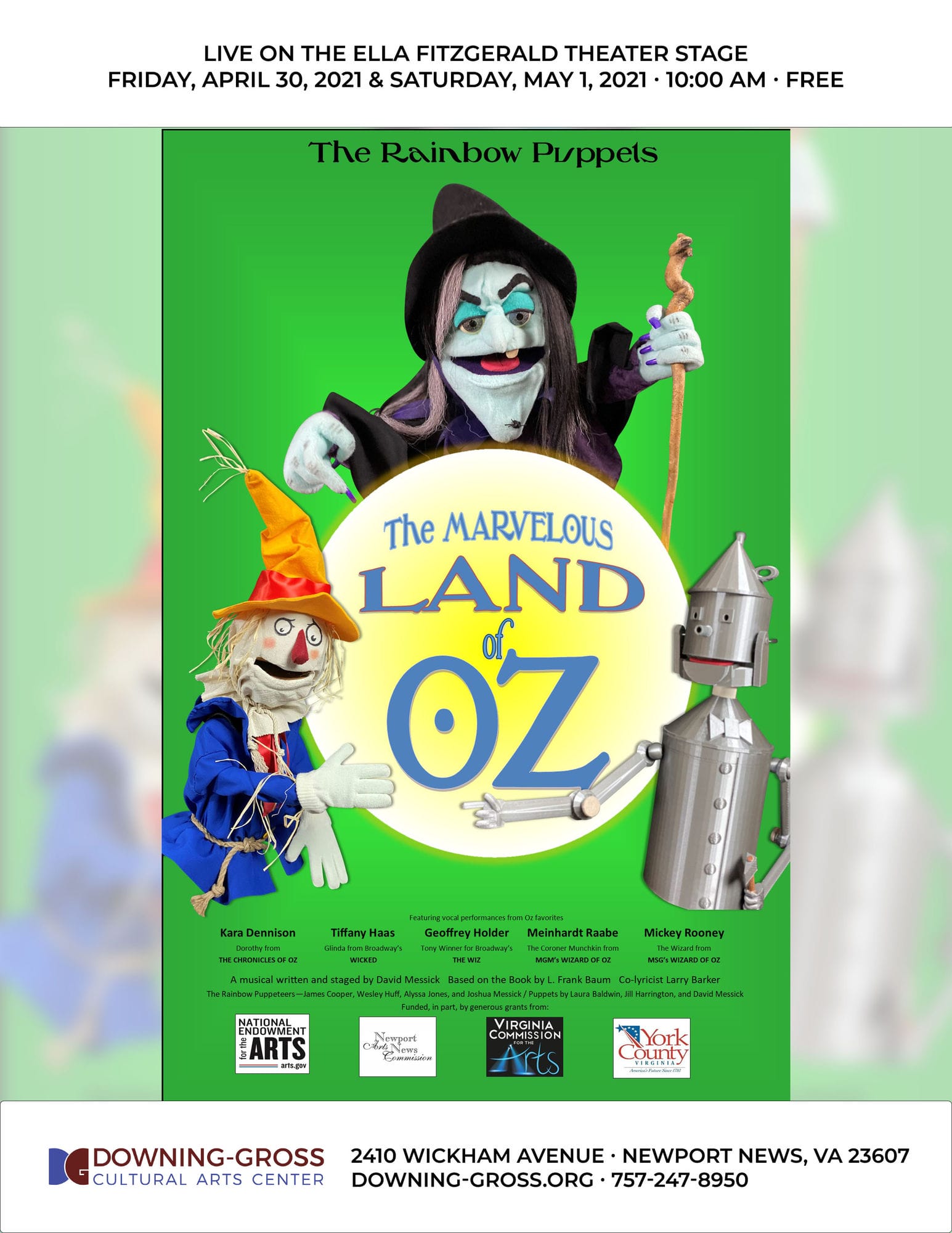 The Marvelous Land of Oz Puppet Show