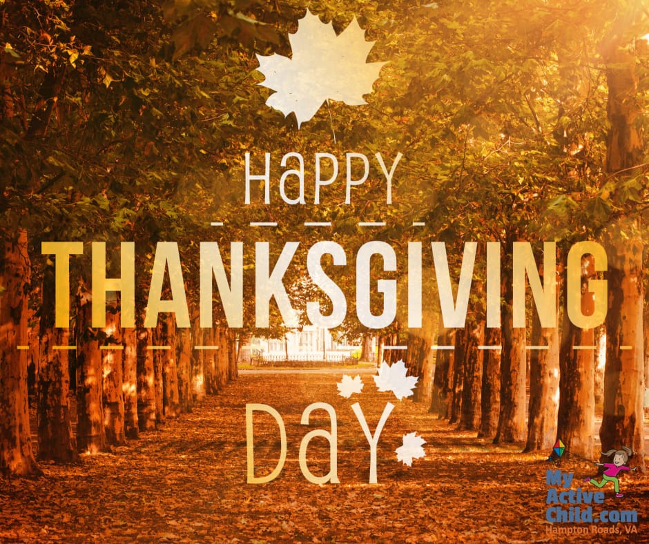 Happy Thanksgiving from MyActiveChild.com