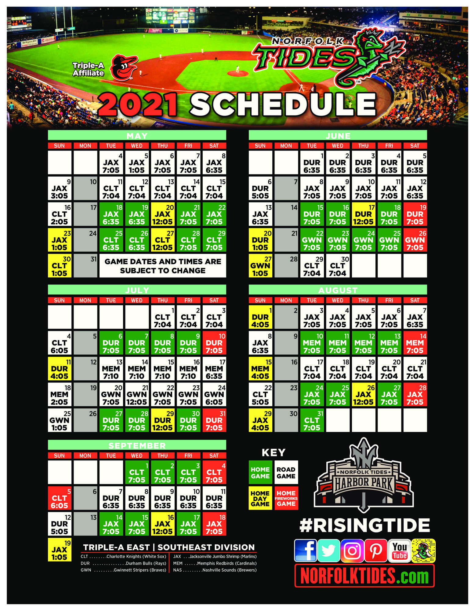 Norfolk Tides 2024 Schedule Calendar Dacy Dorella   Tides Sched Page 0 1 